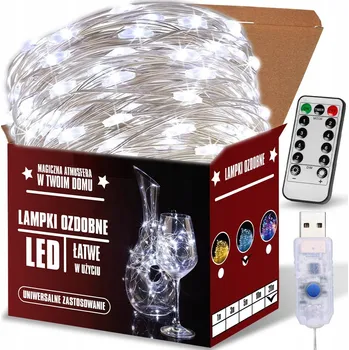 Vánoční dekorace Vánoční osvětlení na stromeček Raltek vnitřní, 20 m, 101 - 200 světýlek