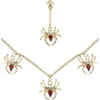 Souprava šperků Sada šperků Pavouk, pavouci, Halloween