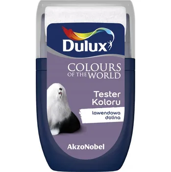 barva na zeď Dulux akrylová Barva na zeď 0,03 l levandulové údolí matná