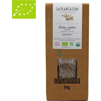 Koření BIO Kampotský pepř bílý 50g