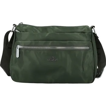 Dámská crossbody kabelka tmavě zelená - Coveri Oljana zelená