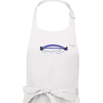 Kuchyňská zástěra Most Sydney - sebevrah (Moňas) - Pánská zástěra na vaření - Univerzální velikost ( Bílá )