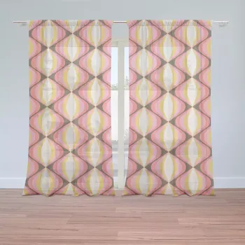 Záclona Sablio Záclony Kaleidoskop vzpomínek: 2ks 150x250cm