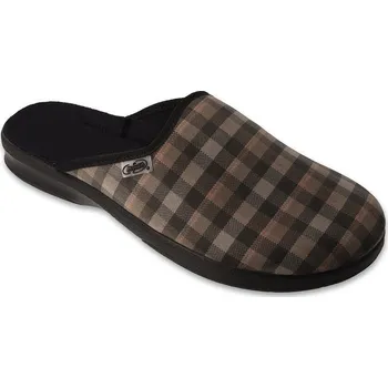 Pánské pantofle BEFADO 548M048 pánské pantofle LEON ZŠ hnědé 41 548M048_41