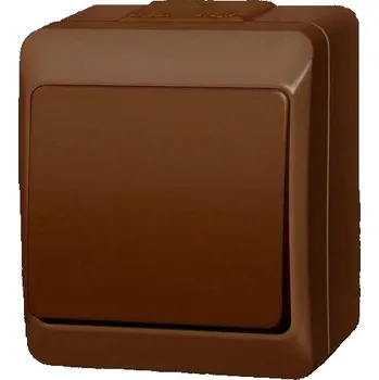 vypínač Schodišťový vypínač Klasik Elektro-Plast Nasielsk odstíny hnědé 0331-06