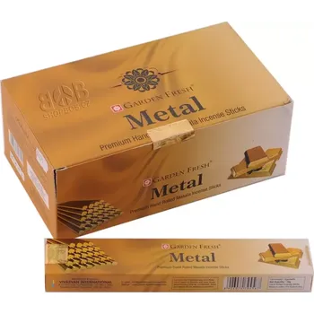 Vonná tyčinka Garden Fresh Metal indické vonné tyčinky 12 krabiček. Množstevní sleva.