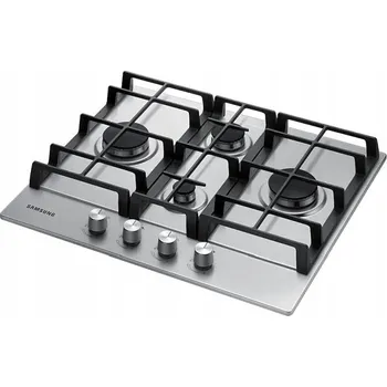 Varná deska Plynová varná deska Samsung NA64H3010BS Ocelová, 4 hořáky