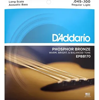 Struna pro kytaru a smyčcový nástroj Struny pro baskytaru D'Addario EPBB170