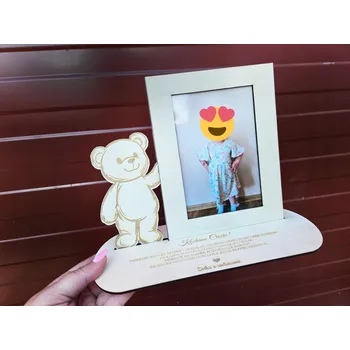 Obraz Statuetka s poděkováním pro rodiče s fotografií Zlatý Rámeček Dárek