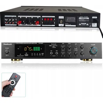 Hi-Fi komponenty Hi-Fi zesilovač Auna AV-628BT, stereo, 600 W