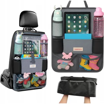 Organizér do auta ORGANIZÉR NA SEDADLO - AUTO ORGANIZÉR NA ZADNÍ STRANU SEDADLA S 9 KAPSY