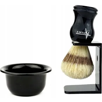 Štětka na holení, Kalíšek, Miska na mýdlo na holení, Stojan