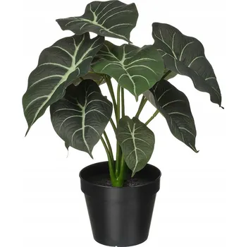 umělá květina IKEA FEJKA Umělá rostlina v květináči, alokázie 35 cm