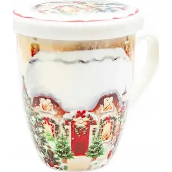 Hrnek Bella Fiore porcelán 340 ml