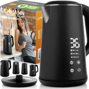 Rychlovarná konvice Pure-Black 1,6 L – rychlovarná konvice 1500W s dotykovým ovládáním