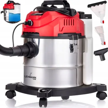 Vysavač VYSAVAČ NA MOKRE A SUCHÉ ČIŠTĚNÍ KOBERCŮ A ČALOUNĚNÍ + SADA HUBIC VČETNĚ HUBICE NA PRANÍ