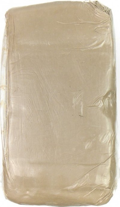 Keramická hlína THD světle žlutá vypalovací 10kg