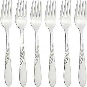 Příbor Dezertní vidlička lesklá Net-Pol Elegance 6 ks