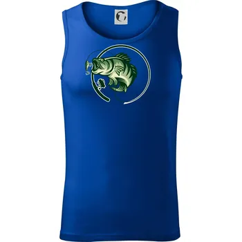 Ryba s prutem - Tílko pánské Core - S ( Královská modrá )