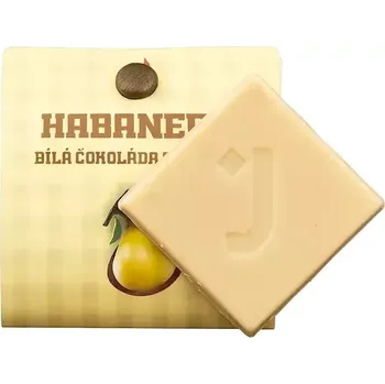 Čokoláda Habanero bílá čokoláda s hruškou vzorek
