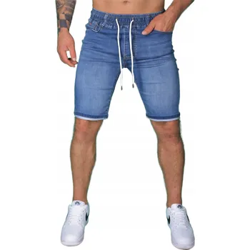 Pánské kraťasy Rebith kraťasy džínové kraťasy před kolena 8199# velikost 33