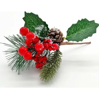 Vánoční dekorace APT DA303 VÁNOČNÍ POBOČKA NA DEKORACI