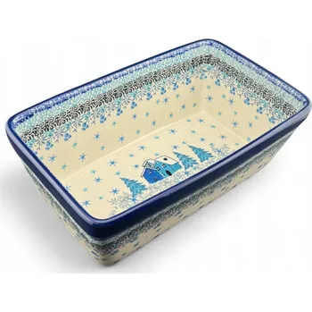 Forma na pečení Forma na pečení forma na biskupský chlebíček, paštiku UNIKÁT Domki U5045 Bolesławiec