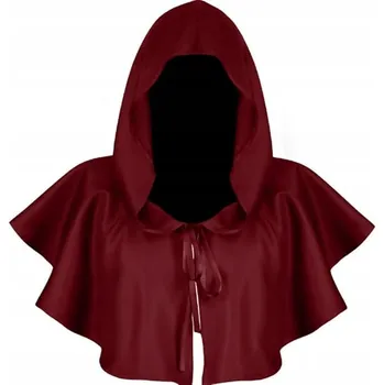 Karnevalový kostým HALLOWEENSKÝ KOSTÝM UPÍR S KAPUCÍ KAPUCÍ KOSTÝM OBLEČENÍ