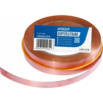 Lepicí páska Měděná samolepicí páska pod koberce 50 m Wolff 54874