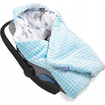 Zavinovačka Dětská deka a spací pytel v jednom Zavinovačka do AUTOSEDAČKY 90x90 cm JUKKI