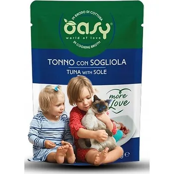 Krmivo pro kočku OASY KOT MORE LOVE KAPSIČKA - TUŇÁK SE SOLÍ 70G