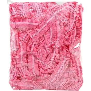 Obraz Sada 10x na jedno použití Potravinářské Fólie na Jídlo nebo Mísy Růžové