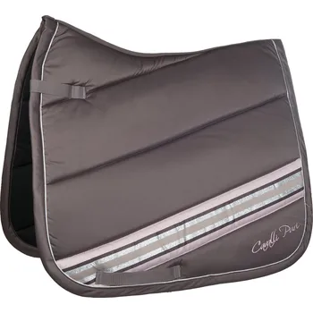 Dečka podsedlová Melody Style HKM, hnědý, Full - Drezurní