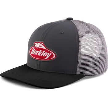 Rybářské oblečení Kšiltovka Berkley Performance Trucker Char Black/G