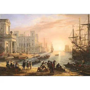 Puzzle Anatolian puzzle přístav při západu slunce 2000 dílků