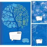 JUNIOR Sešit A4 čistý 460