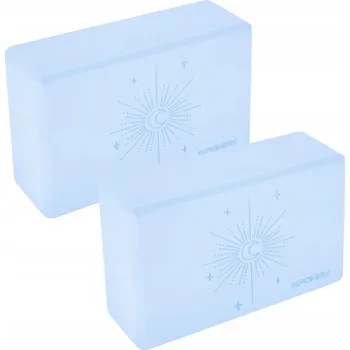 podložka na cvičení Kostka na Jógu Blok Pěnová Cihla pro Protahování Cvičení Pilates 2 ks