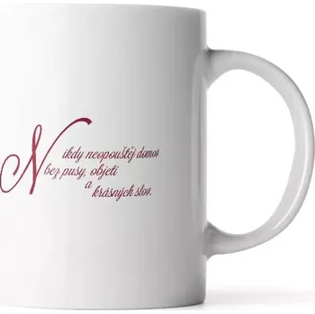 Sablio Hrnek Neopouštěj domov - 200 ml - espresso