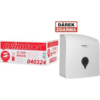 Papírový ručník Ručníky pap. Z-Z, dvouvr., celulóza, 24x21 cm, 5 bal. - Akce