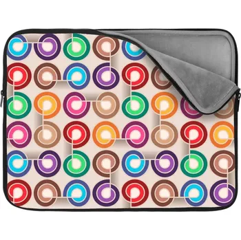 pouzdro na notebook Sablio Obal na notebook Barevné spirály - 13"