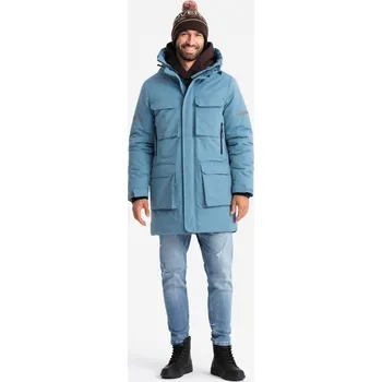 Pánská bunda Pánská bunda OMBRE OM-JALJ-0169 BLUE XXL