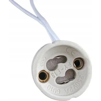 Elektrická zásuvka Přepínací zásuvka objímka wtyk GU10