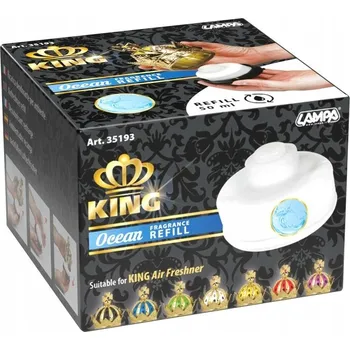 Vůně do auta Náplň vůně KING - Ocean - náhradní balení