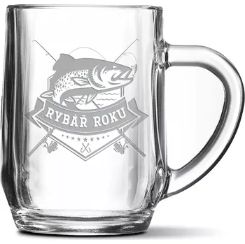 Sklenice Sablio Půllitr Rybář roku: 0,5
