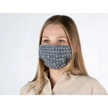 rouška Ochranná rouška na obličej, opakovaně použitelná, bavlněná, na gumičku