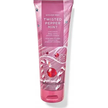 Bath & Body Works tělový krém Twisted Peppermint 226 g
