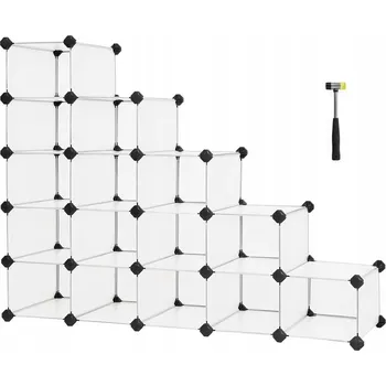 Botník Botník 113 x 113 x 36 cm bezbarvá, černá