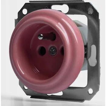 Elektrická zásuvka Elektrická Zásuvka JLM růžová