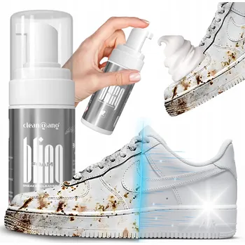 Přípravek pro údržbu obuvi ČISTICÍ PĚNA NA BOTY PÉČE O OBUV OSVĚŽUJE BARVU NĚMECKÁ