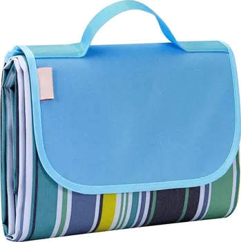 Pikniková deka XXL PLÁŽOVÁ DEKA 200x200cm VELKÁ PIKNIKOVÁ VODĚODOLNÁ - PLÁŽOVÉ DEKY PODLOŽKY